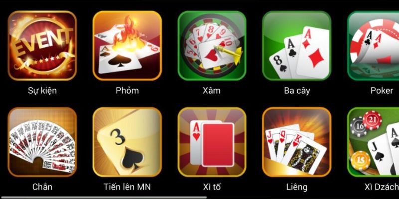 Giới thiệu về game bài với nhiều siêu phẩm đặc sắc